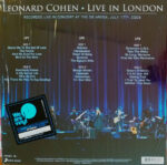 Cohen, Leonard: Live In London 3LP - Image 2